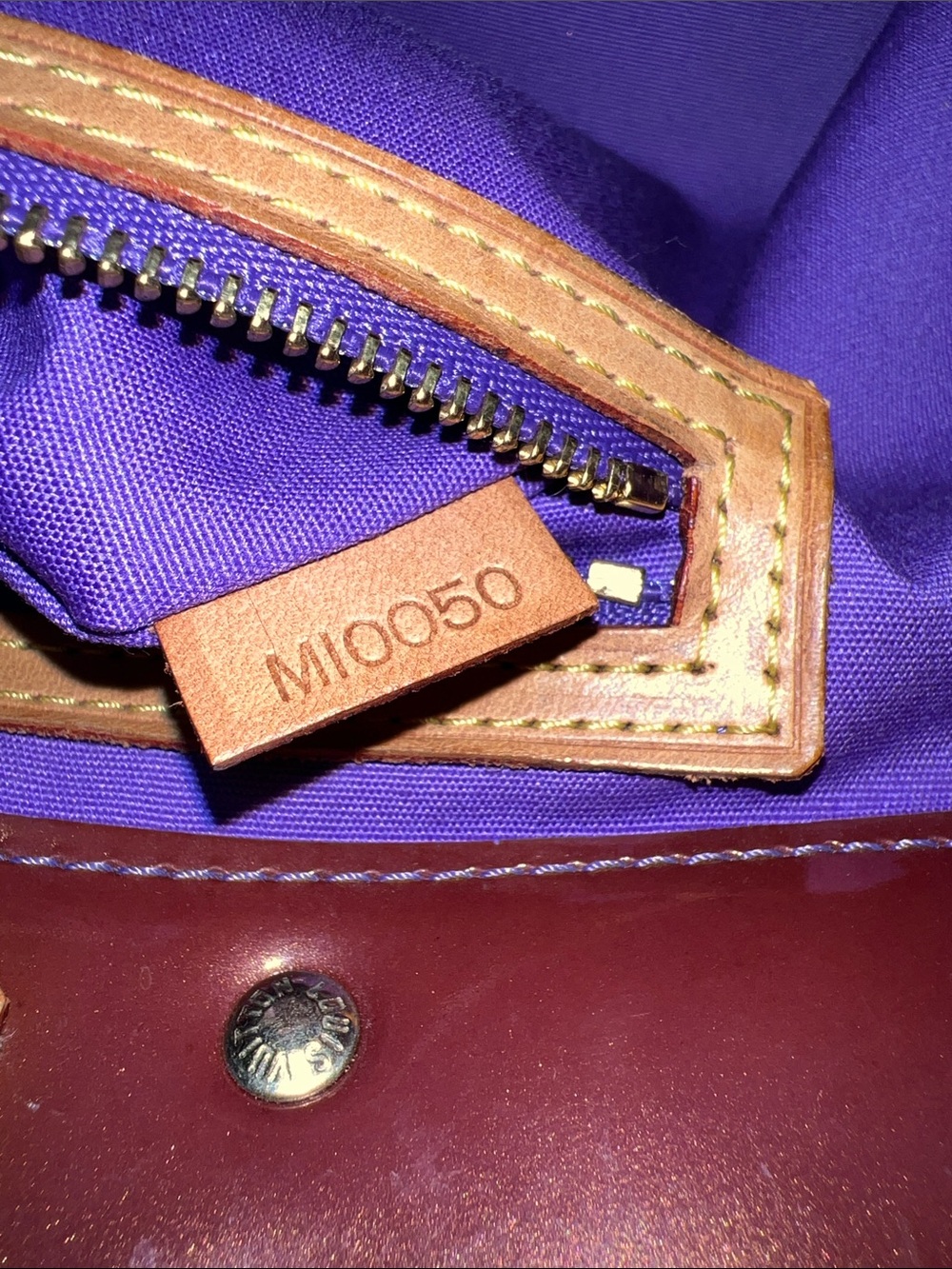 Louis Vuitton Reade PM Brown Vernis Vintage Handbag with COA - Picture 7 of 17